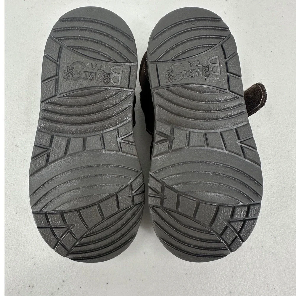 Mini Bombitas Kids 9c Brown Suede Fisherman Sandals Leather Closed toe 16‎ Mex
